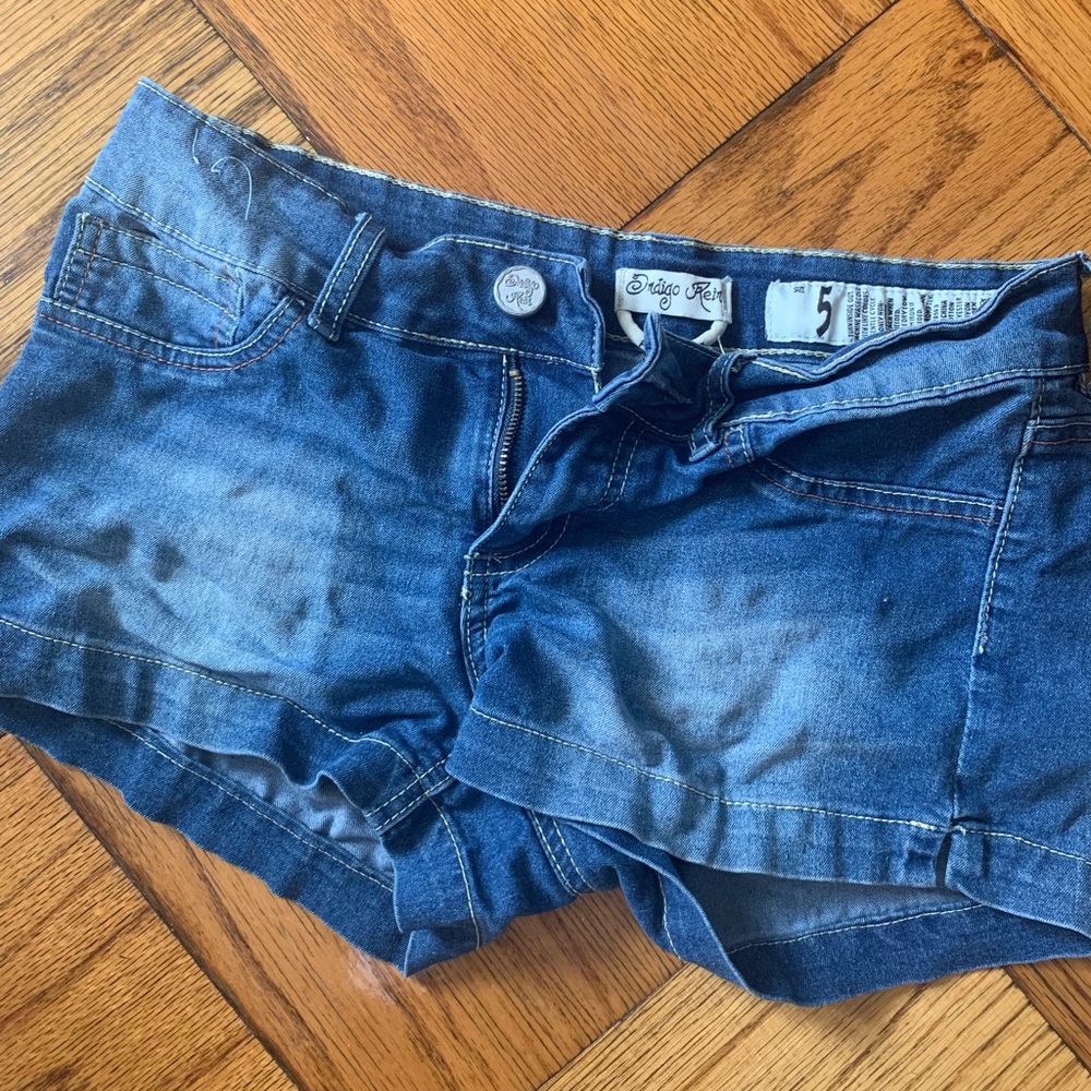 Indigo Rein Jean Shorts (gently worn)